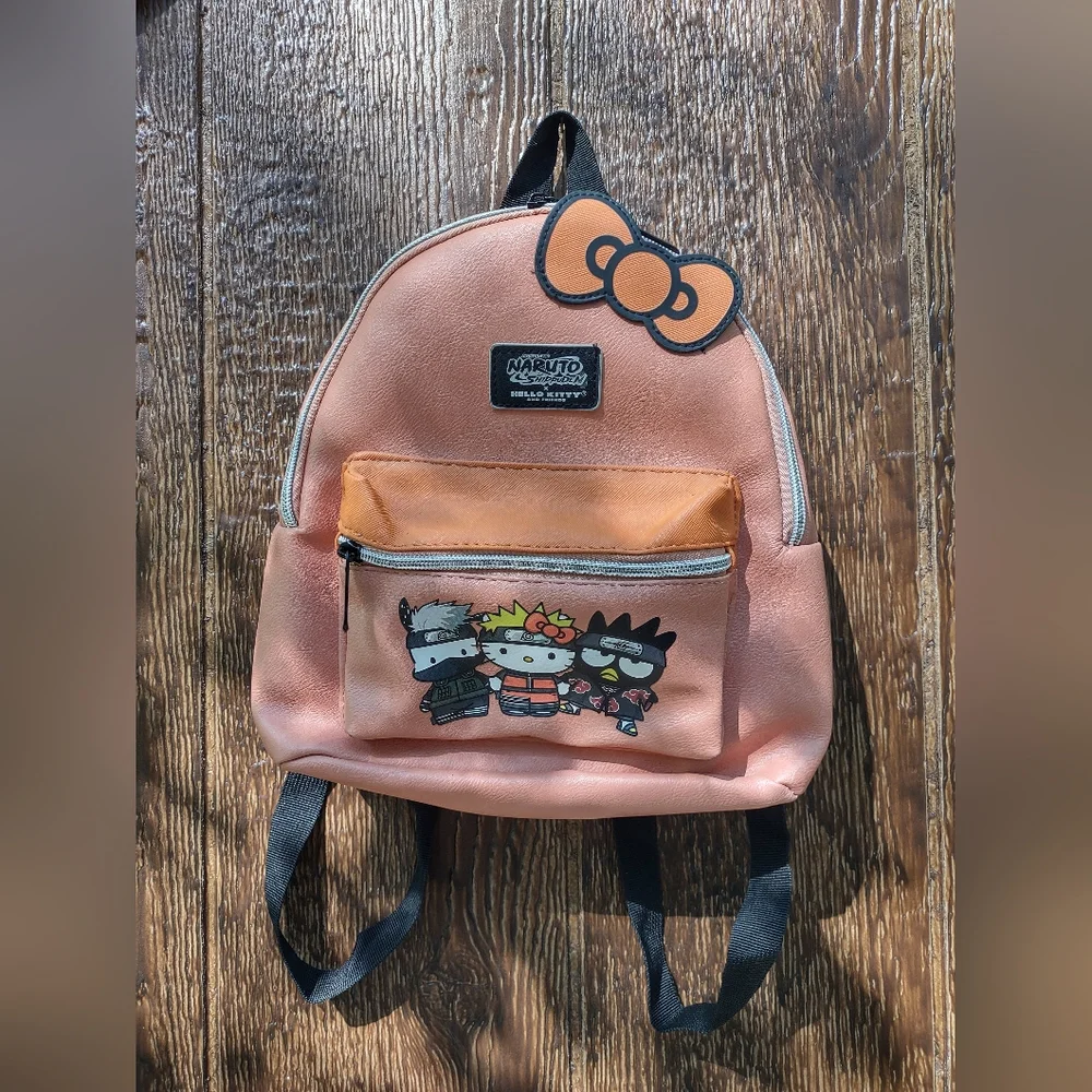 hello kitty naruto backpack Shippuden Boys Vanilla Underground With each purchase Hello kitty x Naruto backpack